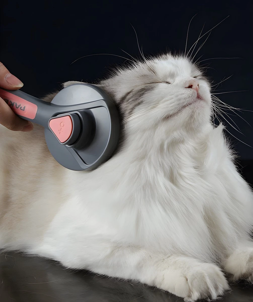 Pakeway T9 - Kattenborstel - Zelfreinigende Kattenkam - Groen - Massageborstel - 19,3 Cm 11 Pakeway T9 - Kattenborstel - Zelfreinigende Kattenkam - Groen - Massageborstel - 19,3 Cm - Afbeelding 11