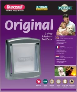 Petsafe 757 Hondenluik - Medium - Zilver/Tranparant -Dog Supplies 1010x1200 2