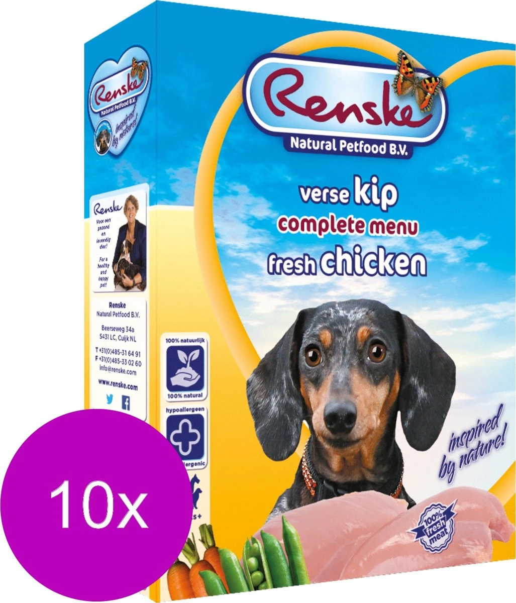 10x Renske Vers Gestoomd Complete Menu Kip - Rijst 395 Gr 2 10x Renske Vers Gestoomd Complete Menu Kip - Rijst 395 Gr - Afbeelding 2