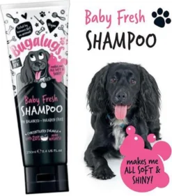 Hondenshampoo Bugalugs - Hondenparfum - Gevoelige Huid - Puppy - Witte Vacht - Langharige Hond - 250ML Tube