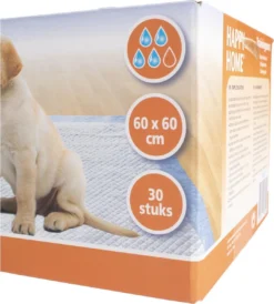 Happy Home Trainingsmat - Zindelijkstraining - 30 Stuks - 60X60 Cm -Dog Supplies 1080x1200 4