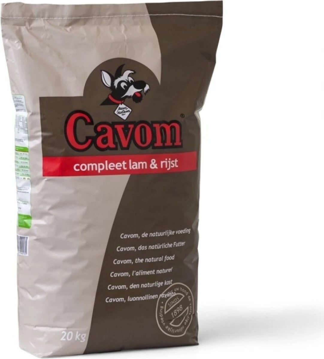 Cavom Compleet Lam/Rijst - 20 KG 1 Cavom Compleet Lam/Rijst - 20 KG