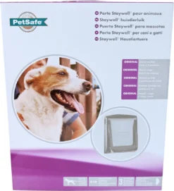 Staywell 777 Hondenluik - Large - Zilver/Tranparant -Dog Supplies 1092x1200 1