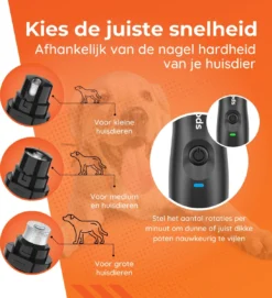 PetGoods Elektrische Nagel Vijl Voor Huisdieren - Incl. 2 Vijlen - Honden/Katten/Dieren - Draadloos 17 PetGoods Elektrische Nagel Vijl Voor Huisdieren - Incl. 2 Vijlen - Honden/Katten/Dieren - Draadloos -Dog Supplies 1095x1200