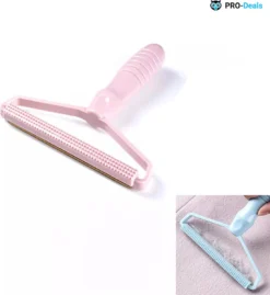 PRO-Deals | Dierenhaar Verwijderen - Haar Verwijderen - Type 2 - Kleur Roze - Kattenharen - Vachtverzorging - Hondenharen - Pluizenverwijderaar - Haaruitval - Kledingreiniger
