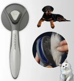 Merkloos Dierenborstel - Haarborstel Huisdieren - Borstel Voor Vacht Huisdier - Borstel Kat - Borstel Hond - Makkelijk Haar Verwijderen Met één Klik - Inclusief Speeltje - Kam Huisdier - Vachtverzorging - Massage -Dog Supplies 1104x1200 1