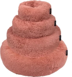 District 70 FUZZ - Hondenmand Comfortabel En Zacht Pluche - Zand, Oudroze, Donkergrijs En Lichtgrijs In S/M/L/XL - Maat: Medium, Kleur: Zand -Dog Supplies 1122x1200 1