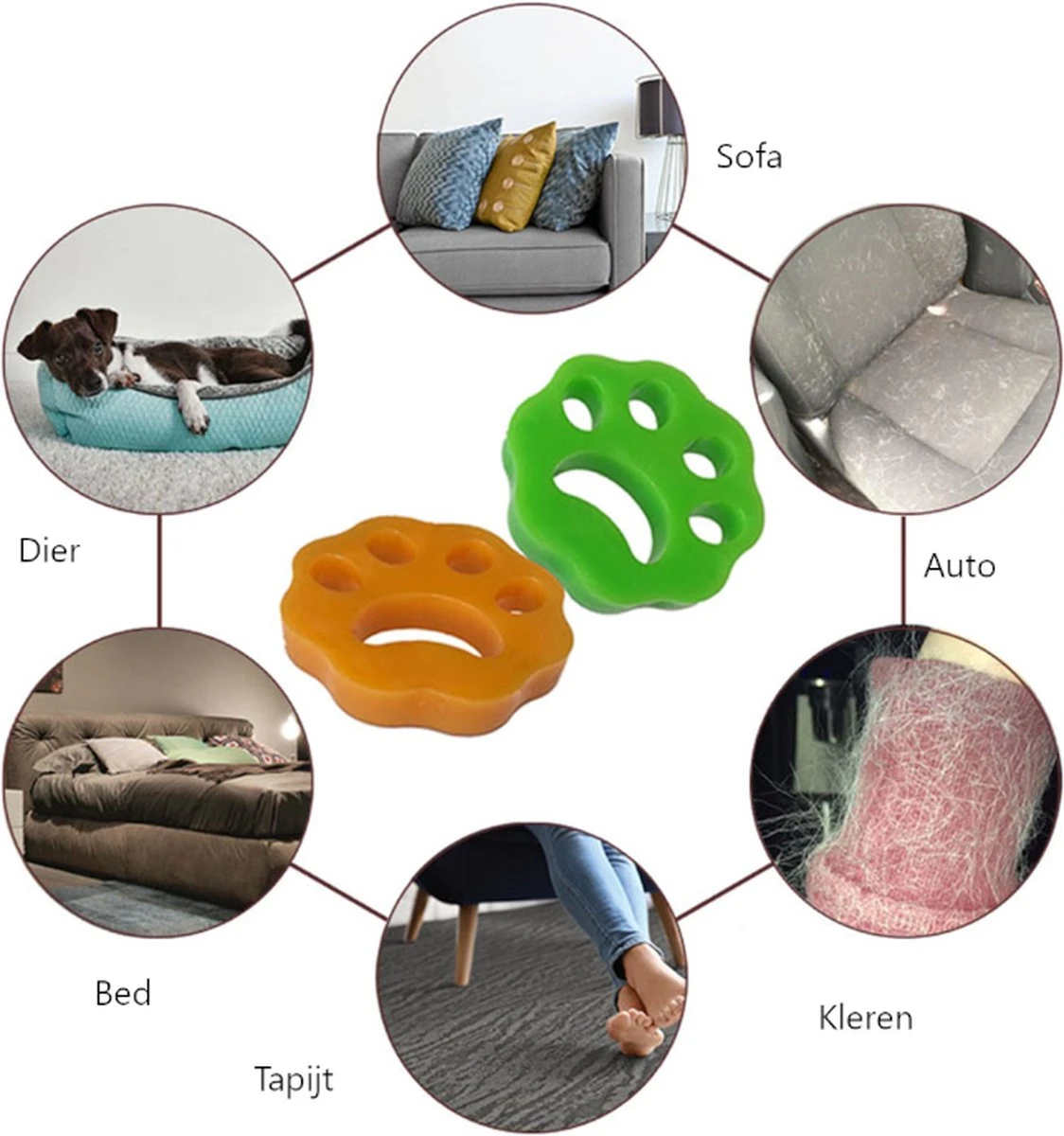 Merkloos Haarverwijderaar Huisdieren - 4 Stuks - Haarverwijderaar Wasmachine - Kattenhaar Verwijderaar - Hondenhaar Verwijderaar - Dierenborstel - 4 Stuks 6 Merkloos Haarverwijderaar Huisdieren - 4 Stuks - Haarverwijderaar Wasmachine - Kattenhaar Verwijderaar - Hondenhaar Verwijderaar - Dierenborstel - 4 Stuks - Afbeelding 6