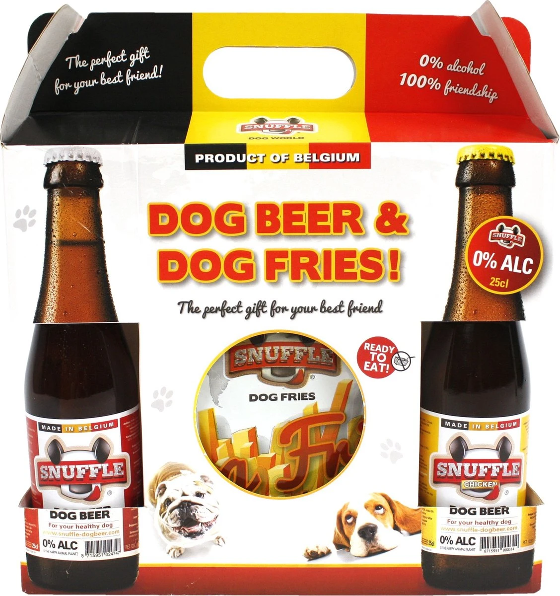 Snuffle Giftbox Hondenbier En Hondenfrieten 2 Snuffle Giftbox Hondenbier En Hondenfrieten - Afbeelding 2