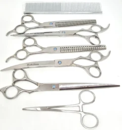 Achilles Hondenschaar - Scharenset Hond 8 INCH - 8-Delige Scharenset - Effileerschaar Hond 5 Achilles Hondenschaar - Scharenset Hond 8 INCH - 8-Delige Scharenset - Effileerschaar Hond -Dog Supplies 1132x1200 1