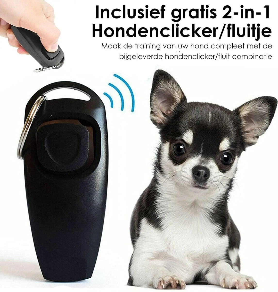 PetFriends Anti Blafband Zonder Schok - Gratis Hondenfluit - USB Oplaadbaar - Anti Blaf Apparaat - Opvoedingshalsband - Voor Grote En Kleine Honden 7 PetFriends Anti Blafband Zonder Schok - Gratis Hondenfluit - USB Oplaadbaar - Anti Blaf Apparaat - Opvoedingshalsband - Voor Grote En Kleine Honden - Afbeelding 7