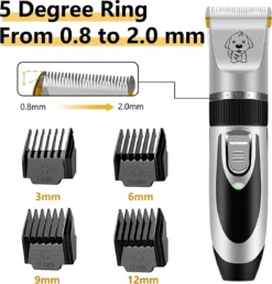 Merkloos Hondentondeuse, Hundeschermaschine / Dog Clippers - Dierenhaartrimmer, Hondentondeuse Kit Hond Verzorging -Dog Supplies 1147x1200 1