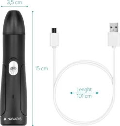 Navaris Elektrische Nagelvijl Voor Huisdieren - Met Diamanten Vijlkop - Voor Honden, Katten En Konijnen - Ook Voor Vogelsnavels - Draadloos -Dog Supplies 1149x1200 1