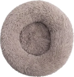 BEESSIES® Donut Hondenmand/hondenkussen 100 Cm - Wasbare Hoes - Taupe - Hond Kussen Mand