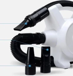 Hondenfohn - Waterblazer Met Draaiknop - 2400W Vermogen Met Warme En Koude Stand - Wit -Dog Supplies 1151x1200 1