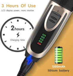 Nobleza Dieren Tondeuse Set - 4 Opzetkammen - Draadloos - Voor Huisdieren Katten & Honden -Dog Supplies 1159x1200 1