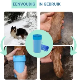 TIKKENS Hondenpoten Reiniger 2-in-1 - Hondenborstel - Hondenpoot Reiniger - Huisdier Poot Wassen - Hondenverzorging - Honden Wassen - Inclusief Microvezeldoek - XL 10 TIKKENS Hondenpoten Reiniger 2-in-1 - Hondenborstel - Hondenpoot Reiniger - Huisdier Poot Wassen - Hondenverzorging - Honden Wassen - Inclusief Microvezeldoek - XL -Dog Supplies 1163x1200