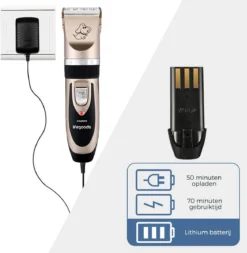 LifeGoods Hondentondeuse - Voor Katten En Honden - Complete Set - 5 Standen - Draadloos - Oplaadbaar - Goud/Zwart 11 LifeGoods Hondentondeuse - Voor Katten En Honden - Complete Set - 5 Standen - Draadloos - Oplaadbaar - Goud/Zwart -Dog Supplies 1170x1200