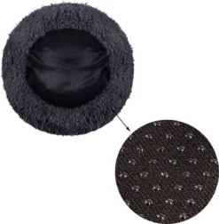 Springos Hondenmand | Superzacht En Luxe | Wasbaar | Donut | Fluffy | Hondenkussen | 50cm | Grijs -Dog Supplies 1176x1200 4