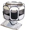 Dogs&Co Puppyren Opvouwbaar Grijs 90x90x60cm In Handige Draagtas