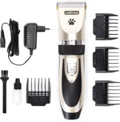 Nobleza B78 - Dieren Tondeuse Set - 4 Opzetkammen - Voor Huisdieren Katten & Honden - Draadloos