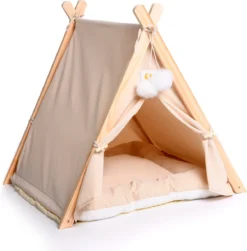 Dogs&Co Tippi Tent Voor Katten Of Kleine Honden Ecru -Dog Supplies 1181x1200 8