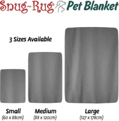 Snug-Rug Huisdier Deken Voor Honden En Katten – Small Slate Grey Kattendeken Hondendeken – Vetbed Hond Bench Bank Fleece Kat Dierendeken Kattendekentjes Kattendekentje Dierenmat Hondenmat Plaid Kattendekens Kattenplaid -Dog Supplies 1182x1200 2