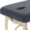Hoeslaken Massagetafel Grijs- Extra Dik - Badstof Stretch - Met Uitsparing