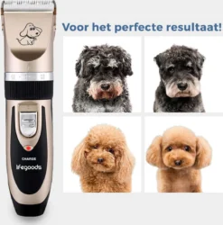 LifeGoods Hondentondeuse - Voor Katten En Honden - Complete Set - 5 Standen - Draadloos - Oplaadbaar - Goud/Zwart 17 LifeGoods Hondentondeuse - Voor Katten En Honden - Complete Set - 5 Standen - Draadloos - Oplaadbaar - Goud/Zwart -Dog Supplies 1187x1200 5