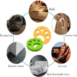 Merkloos Wasmachine Herbruikbare Haarverwijderaar - Huisdierhaar Verwijderaar - Anti Haren - Accessoires Wasmachine - Groen - 1 Stuks -Dog Supplies 1189x1200 1