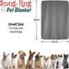 Snug-Rug Huisdier Deken Voor Honden En Katten – Small Slate Grey Kattendeken Hondendeken – Vetbed Hond Bench Bank Fleece Kat Dierendeken Kattendekentjes Kattendekentje Dierenmat Hondenmat Plaid Kattendekens Kattenplaid