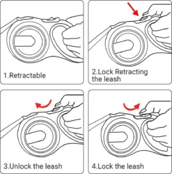 IGOODS - Hondenriem - Katten Riem - Uitlaatriem Voor Honden En Katten - Honden Riem- Rollijn - 5 Meter Lang -Dog Supplies 1192x1200 9