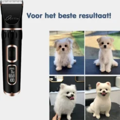 Tjilla Professionele Dieren/honden Tondeuse Set Extra Krachtig - Honden Trimmer - Lang Of Kortharige Huisdieren Katten & Honden - Draadloos - Weinig Geluid -Dog Supplies 1194x1200