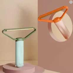 PRO-Deals | Dierenhaar Verwijderen - Haar Verwijderen - Type 1 - Kleur Oranje / Roze - Kattenharen - Vachtverzorging - Hondenharen - Pluizenverwijderaar - Haaruitval - Kledingreiniger -Dog Supplies 1198x1200 4