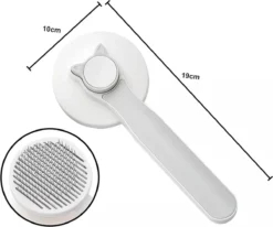 Kattenborstel - Kattenkam - Hondenborstel - Kattenhaar Verwijderaar - Haarverwijderaar Voor Huisdieren - Kattenhaar - Hondenhaar - Haarverwijderaar Voor Huisdieren - Langharig/Kortharig - Katten Accessoires - Katten - Blauwe Kleur -Dog Supplies 1200x1003