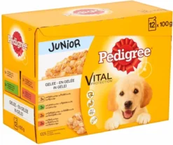 Pedigree - In Gelei - Junior - 12x100 G - Multipack Maaltijdzakjes