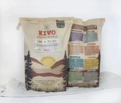 Kivo Petfood PROEFZAKJE Hondenbrokken Lam & Rijst 300 Gram - Koudgeperst - Glutenvrij -Dog Supplies 1200x1017 1