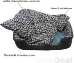 Eyepower Hondenbed 82x70x20 Cm Hondenkussen Wasbaar Dierenkussen Dierlijk Bed Kattenbed Kattenbed... -Dog Supplies 1200x1020 3