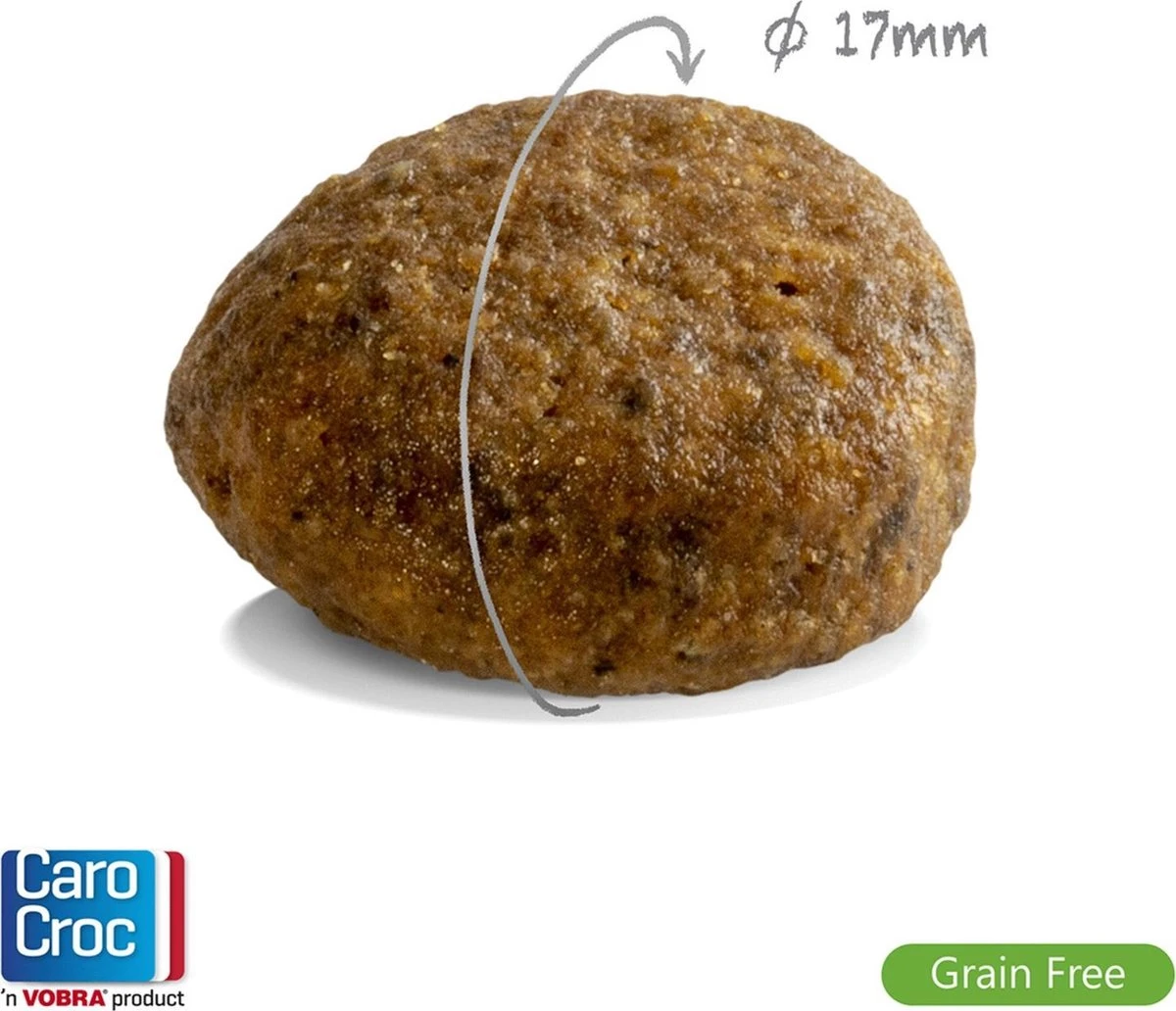 Carocroc Grain Free - Gevogelte/Aardappel/Bieten - Hondenvoer - 15 Kg 3 Carocroc Grain Free - Gevogelte/Aardappel/Bieten - Hondenvoer - 15 Kg - Afbeelding 3