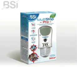 BSI - Multistop Pro - Ongedierteverjager Met 3-voudige Werking: Ultrasoon + Elektromagnetisch + Ioniserend - Ongediertebestrijding - Onhoorbaar Voor Mens - Bereik Tot 300 M² -Dog Supplies 1200x1039 2