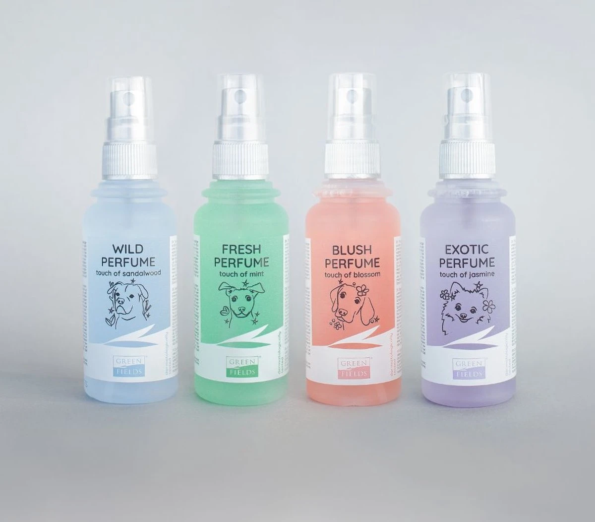 Hondenparfum Spray In 4 Geuren - Greenfields - Alchoholvrije En PH Neutrale Formule Tegen Onaangename Geurtjes - 50ml - Wild 12 Hondenparfum Spray In 4 Geuren - Greenfields - Alchoholvrije En PH Neutrale Formule Tegen Onaangename Geurtjes - 50ml - Wild - Afbeelding 12