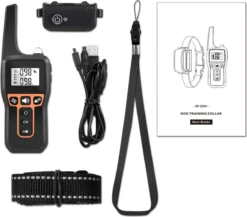 Anti Blafband EN Trainingshalsband In 1 - UNIEK SYSTEEM - 1000m Bereik - 100 Levels - Trainingsband - Antiblafband - Teletac - Geluid En Vibratie/trilling - Grote En Kleine Honden - Volledig Waterdicht - Anti Blafband -Dog Supplies 1200x1053 3