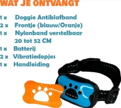 Exomar® Anti Blafband Voor Honden Blafband Anti Blaf Apparaat Blafband Zonder Schok - Diervriendelijk -Dog Supplies 1200x1070