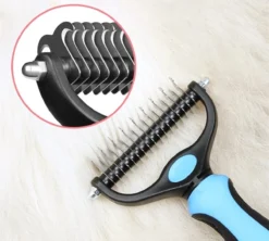 Merkloos 2 Zijdige Ondervacht Hondenkam - Hondenborstel Kortharig/Langharig - Kattenkam - Klittenkam Kat/Hond - Kattenborstel - 10 Cm. -Dog Supplies 1200x1078