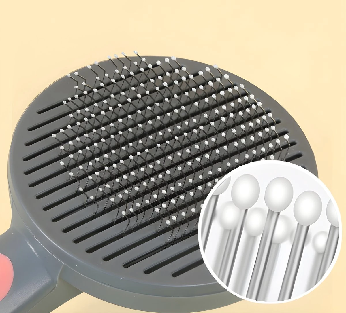 Pakeway T9 - Kattenborstel - Zelfreinigende Kattenkam - Groen - Massageborstel - 19,3 Cm 6 Pakeway T9 - Kattenborstel - Zelfreinigende Kattenkam - Groen - Massageborstel - 19,3 Cm - Afbeelding 6