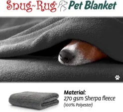 Snug-Rug Huisdier Deken Voor Honden En Katten – Small Slate Grey Kattendeken Hondendeken – Vetbed Hond Bench Bank Fleece Kat Dierendeken Kattendekentjes Kattendekentje Dierenmat Hondenmat Plaid Kattendekens Kattenplaid -Dog Supplies 1200x1099 2