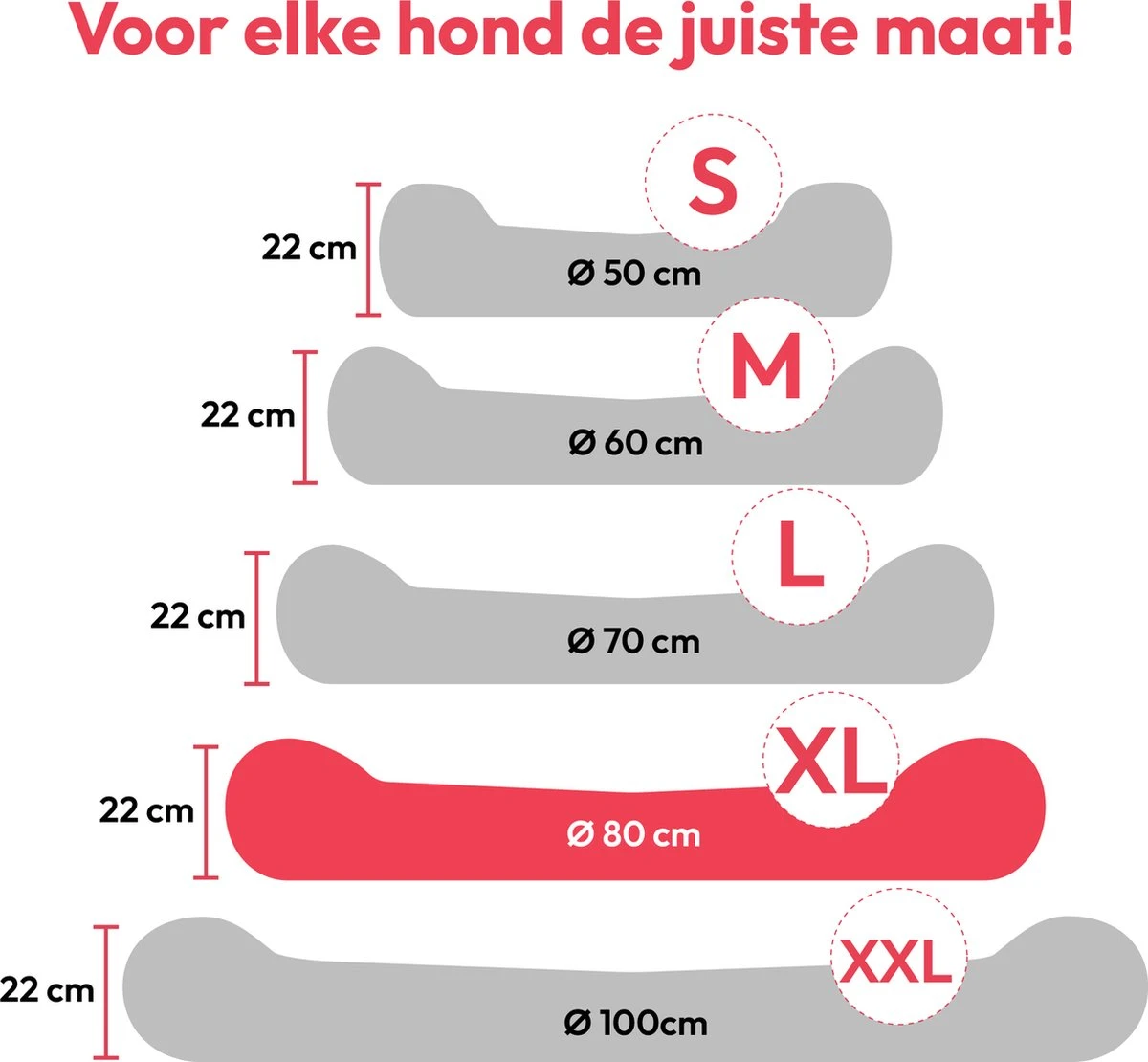 Snoozle Hondenmand - Zacht En Luxe Hondenkussen - Wasbaar - Fluffy - Hondenmanden - 80cm - Grijs 8 Snoozle Hondenmand - Zacht En Luxe Hondenkussen - Wasbaar - Fluffy - Hondenmanden - 80cm - Grijs - Afbeelding 8