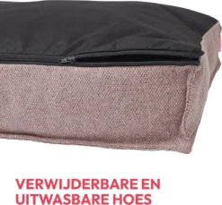 Snoozle Orthopedische Hondenmand - Zacht En Luxe Hondenkussen - Hondenbed - Wasbaar - Hondenmanden - 80 X 55 Cm - Desert Pink -Dog Supplies 1200x1114 3