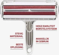 Merkloos Hoogwaardige - Huisdierhaar Verwijderaar - Hondenhaar - Pluizenborstel - Ontharingsborstel - Wit