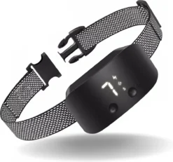 Amaeze Anti Blafband - Opvoedingshalsband Zonder Schok En Diervriendelijk – Blafband Voor Honden – Opvoedingshalsbanden - Voor Kleine En Grote Honden - Antiblafband Zonder Schok Waterdicht - Oplaadbaar - Vibratie En Audio